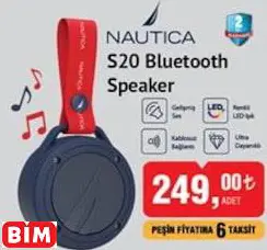 NAUTİCA S20 BLUETOOTH SPEAKER HOPARLÖR